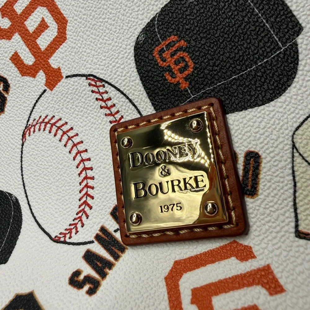 Dooney Bourke San Francisco Giants Game‎ Day Hobo Bag Womens MLB Baseball Sporty